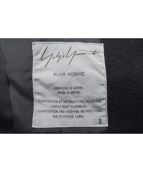 05aw yohji yamamoto pour homme デザインジャケット（HN-J62-121）