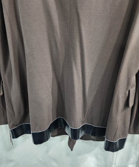 1991aw yohji yamamoto pour homme 6.1THEMEN レザー切替えダブルジャケット (yj-003)