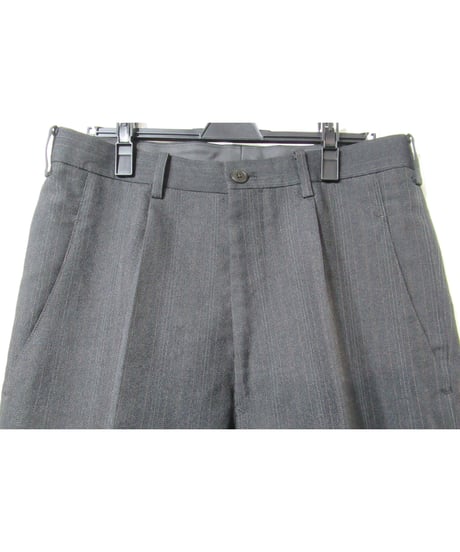 99ss yohji yamamoto pour homme vintage ストライプ ファスナーデザインセットアップ（HC-J51-901）