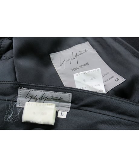 94aw yohji yamamoto pour homme vintage マリオネット期 デザインセットアップ（HV-J63-146）