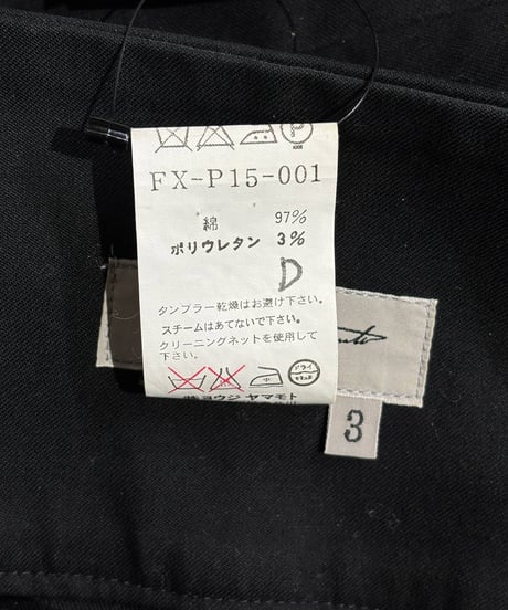 2013SS yohji yamamoto femme ワイドパンツ（FX-P15-001）