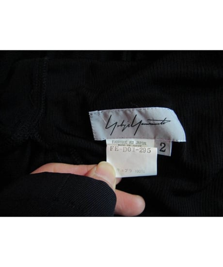 02ss yohji yamamoto femme ワンショルダードレスワンピース FE-D01-295