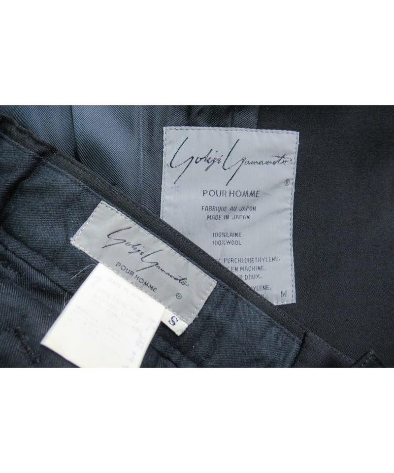 87aw yohji yamamoto pour homme vintage 水牛釦セットアッ