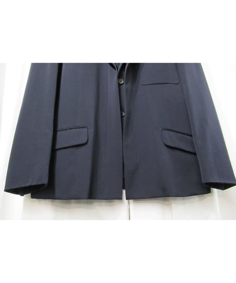 1995aw yohji yamamoto pour homme vintage 鹿鳴館 紺 デザインジャケット（HE-J19-129）