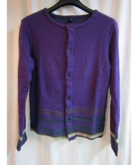 Y's yohji yamamoto ボーダーデザインニットカーディガン YU-T03-975