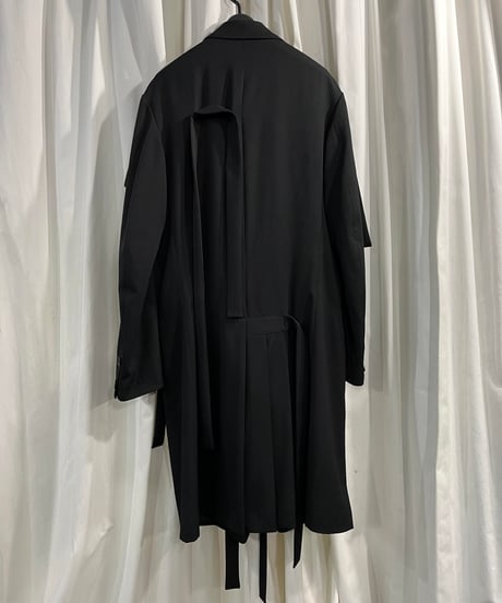 2020ss yohji yamamoto pour homme テープアレンジロングジャケット（HN-J70-100）