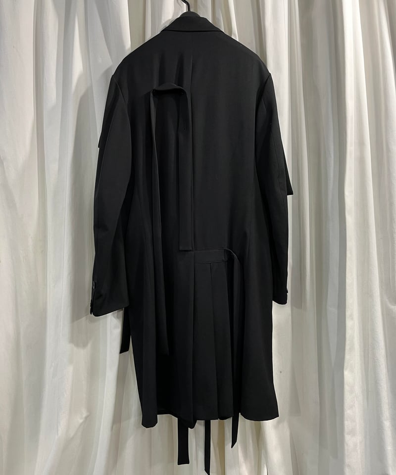 2020ss yohji yamamoto pour homme テープアレンジロングジャケッ