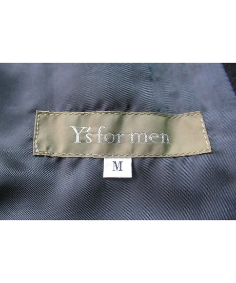 90’s Y’s for men yohji yamamoto vintage 襟デザインジャケット（MW-J12-016）