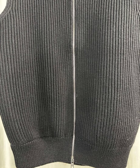 Maison Martin Margiela ダブルジップ ニットベスト（SE-K-169xxx）