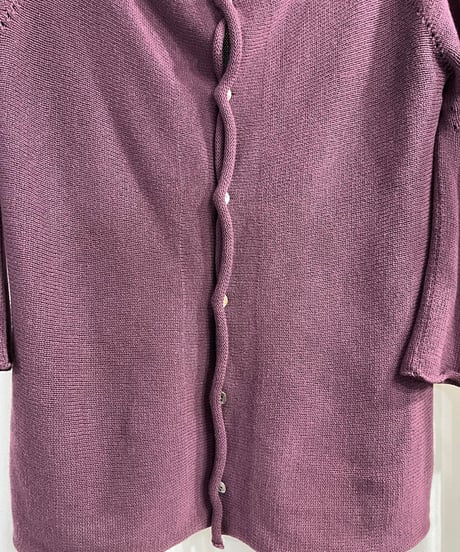 Y's yohji yamamoto ラグランスリーブ カーディガン（YE-K24-077）