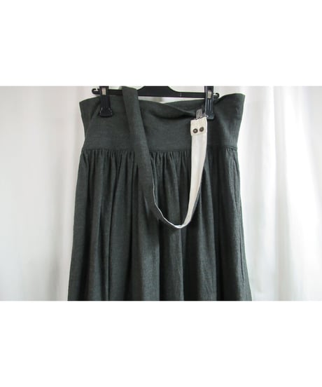 Y's yohji yamamoto ワンショルダーデザインスカート YM-T21-178