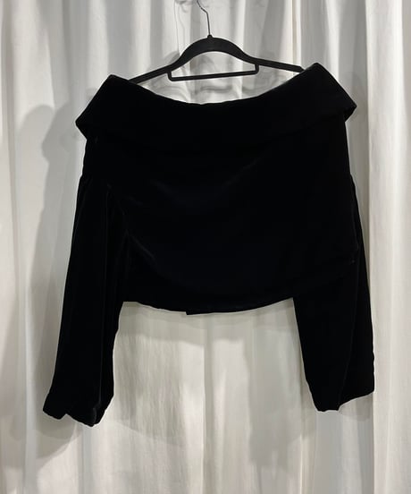 2000's Y's yohji yamamoto ベロアショートジャケット（YN-J12-205）