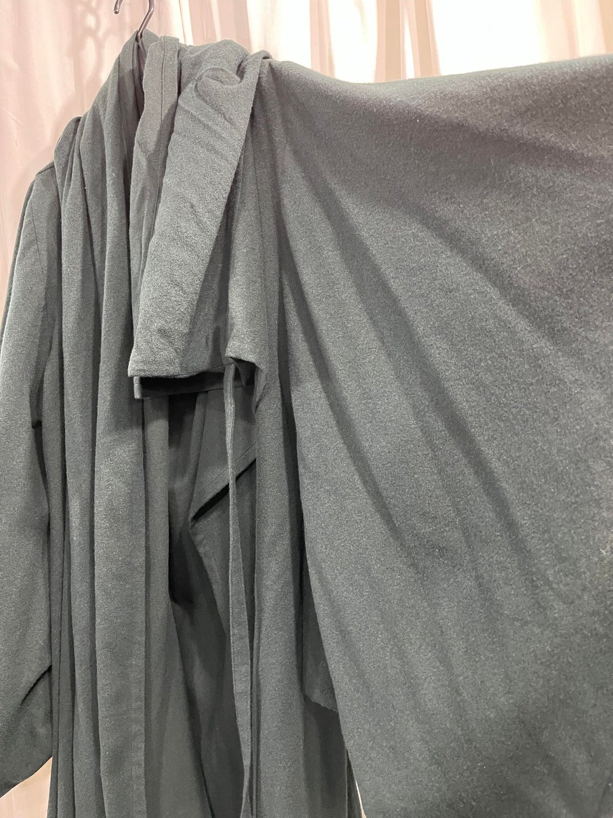 2015AW デザインマントコート yohji yamamoto ヨウジヤマモト 2015AW yohji yamamoto femme デザインマントコート（FY-C04-1
