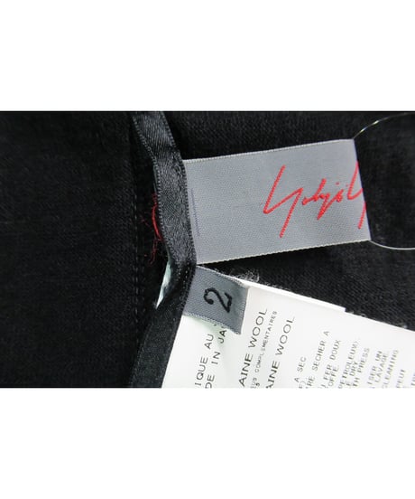 yohji yamamoto +noir 袖切り替えデザインカットソー NF-B05-806