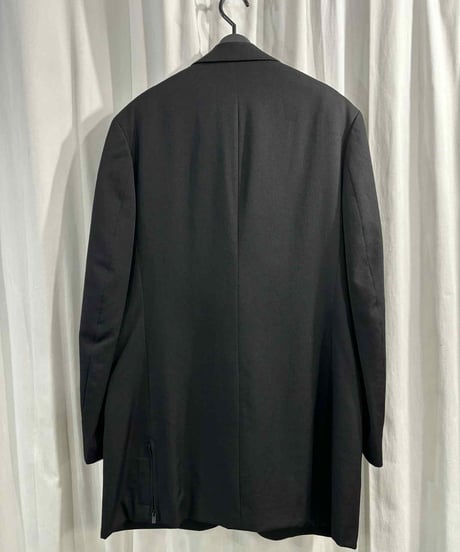 2023AW yohji yamamoto pour homme 左裾ファスナージャケット（HJ-J06-100）