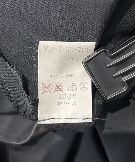 Y's yohji yamamoto ノースリーブワンピース（YR-D65-199）
