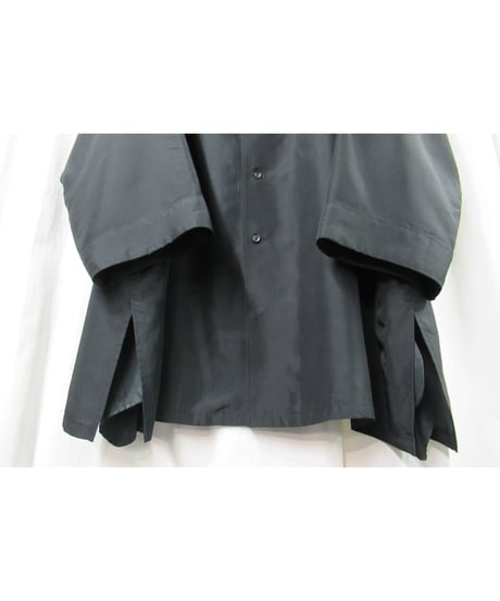 18ss yohji yamamoto pour homme サイトウ ユウスケ YUSUKE SAITOH モダンガールプリント シルク ロングブラウス（HW-B95-424）