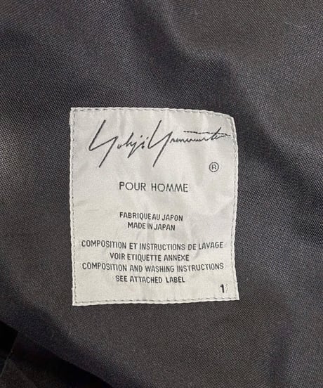 2020AW yohji yamamoto pour homme コンビネゾン（HR-D03-013）