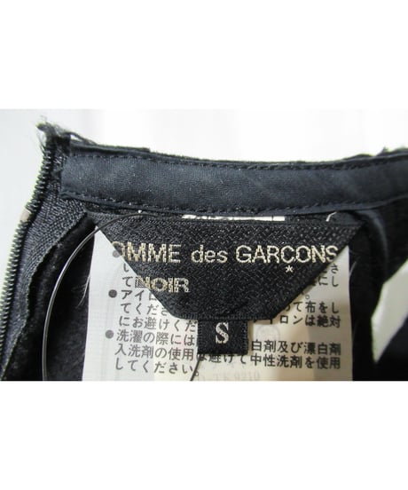 レア AD1988 COMME des GARCONS NOIR vintage 変形デザインワンピース AO-15001S