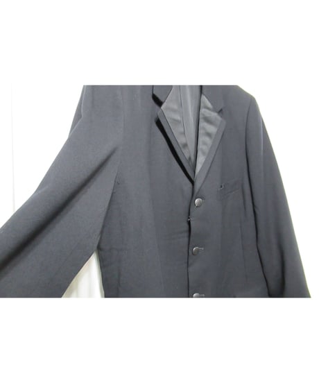 97aw yohji yamamoto pour homme vintage 蝋人形期 デザインロングジャケット（HI-J37-103）