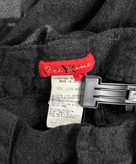 未使用 Y's Red Label yohji yamamoto デザインパンツ（RE-P54-150）