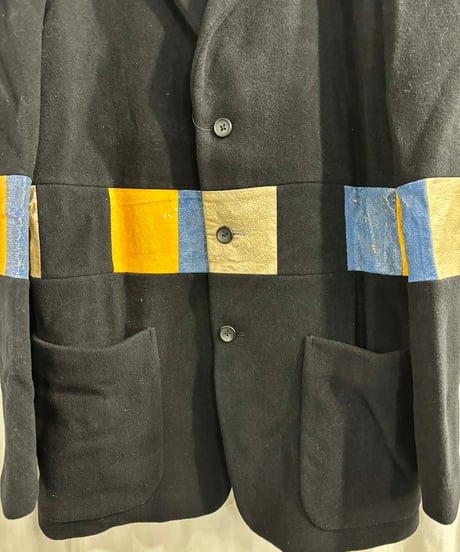 1980's yohji yamamoto pour homme vintage 丸文字ロゴ デザインジャケット（H-J-257xxx）