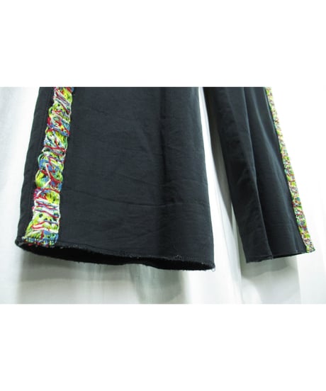 13ss yohji yamamoto pour homme ３タック 脇テープデザイン ストレートパンツ （HX-P64-045）