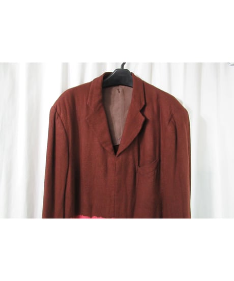 AD1993 COMME des GARCONS HOMME PLUS 脱色期 ホックボタンデザインジャケット PJ-04024M