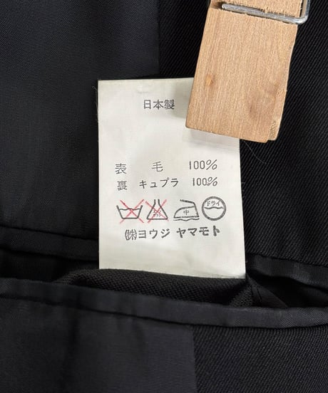 1980's yohji yamamoto pour homme vintage 3ボタンジャケット（H-J-162xxx）