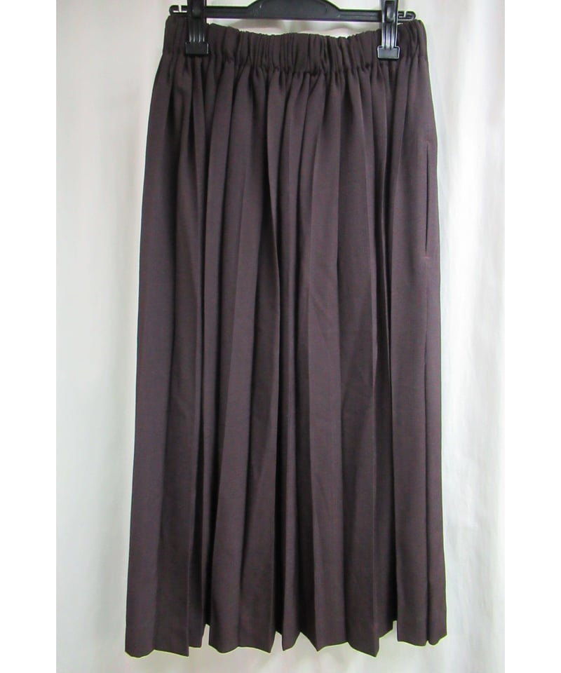 y/m スカート Y's(ワイズ) / ロングスカート/3/コットン/BLK/無地/YM