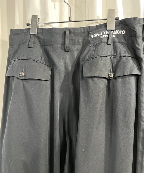 2017SS yohji yamamoto pour homme レプリカワイドパンツ（HD-P33-217）