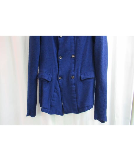 AD1994 COMME des GARCONS HOMME PLUS 縮絨 袖切り替えダブルジャケット PJ-040660