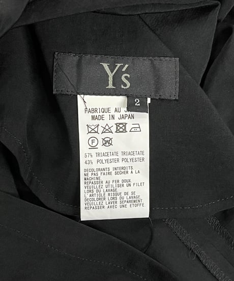 Y's yohji yamamoto ロングスカート（YT-S02-500）