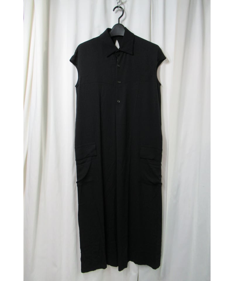yohji yamamoto +noir シンプルデザインワンピース(NR-D05-402 yohji yamamoto +noir シンプルデザインワンピース(NR-D05-402