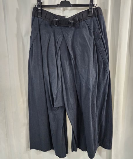 2012ss yohji yamamoto pour homme vintage 黒 ハカマパンツ (HB-P13-010)