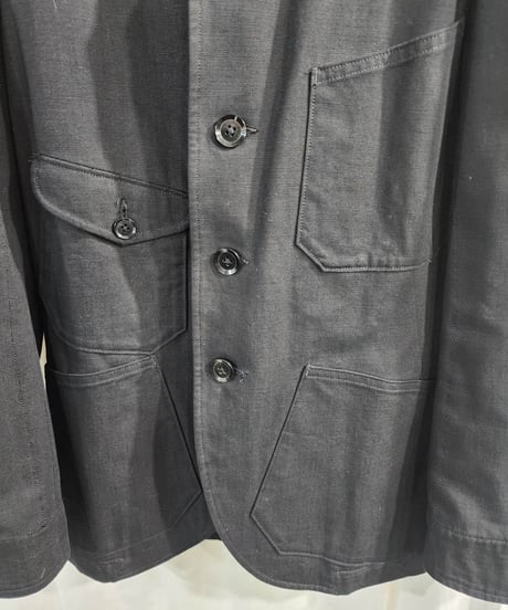 2009aw yohji yamamoto pour homme 黒 ミリタリーデザインジャケット （HZ-Y22-004）