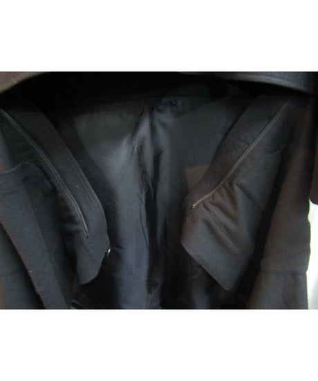 レア 1点物 17aw yohji yamamoto pour homme マント付2wayロングドレス HK-D19-124