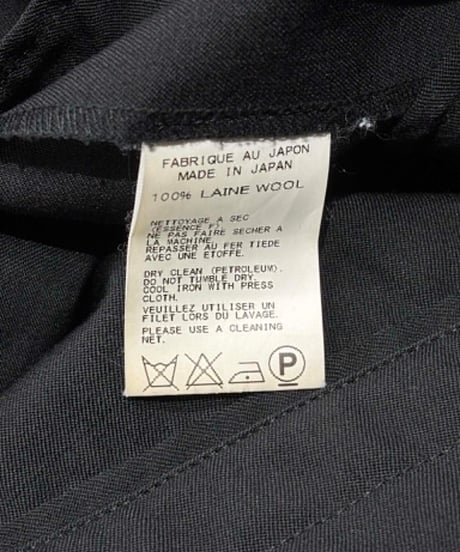 2011SS yohji yamamoto pour homme デザインロングジャケット（HO-J67-100）