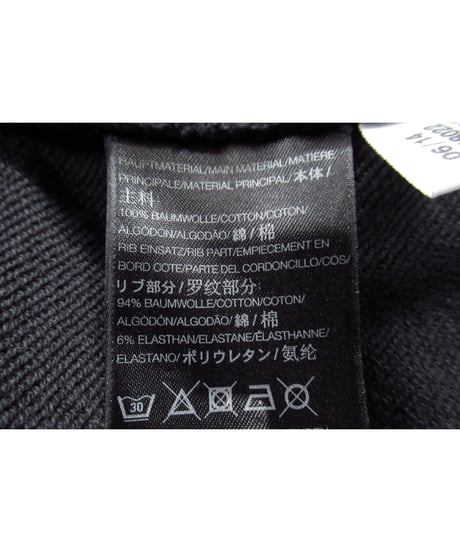 Y-3 yohji yamamoto ３本ライン ラグランスリーブデザイン ロングパーカー（3C-2）
