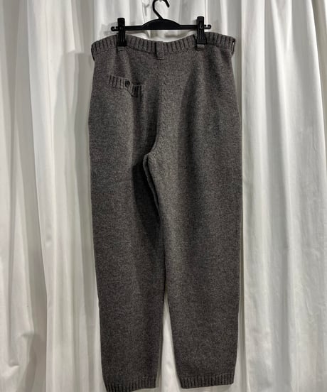 2018AW yohji yamamoto pour homme ニットパンツ（HV-K20-976）