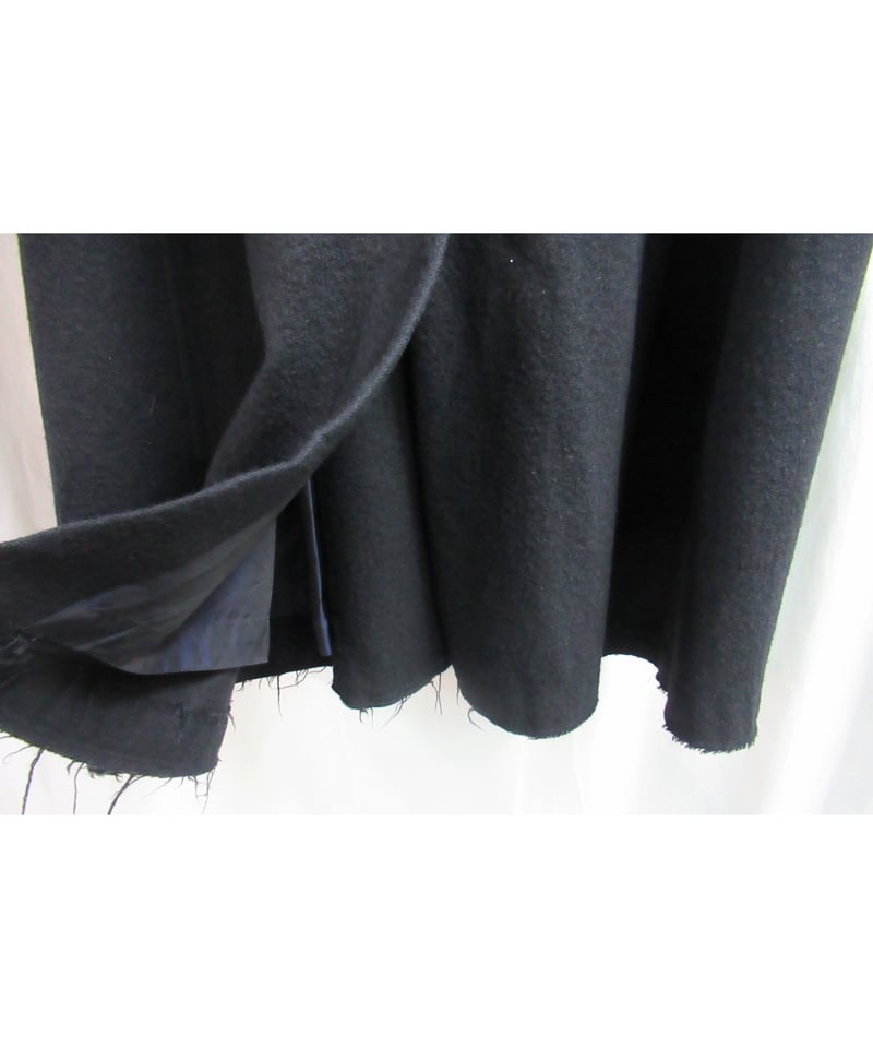 10aw yohji yamamoto pour homme 切りっぱなしデザインコート HC