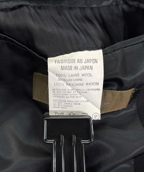 1990’s Y’s for men yohji yamamoto vintage パチポケットデザイン 三つ釦 ロングコート（MS-C01-100）