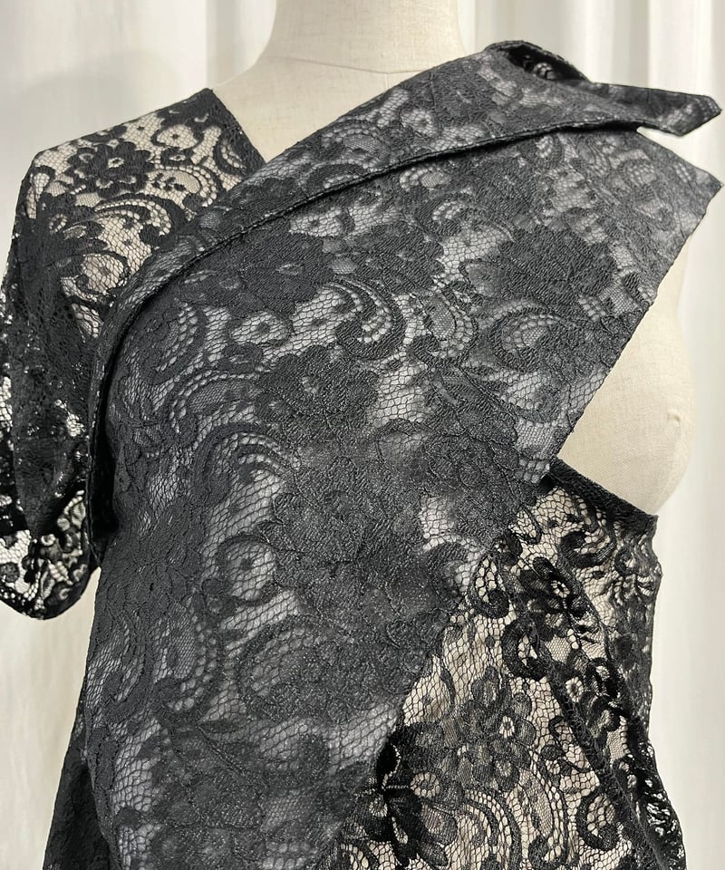 1999SS yohji yamamoto femme vintage ソーレースドレスセット 1999SS yohji yamamoto femme vintage ソーレースドレスセット