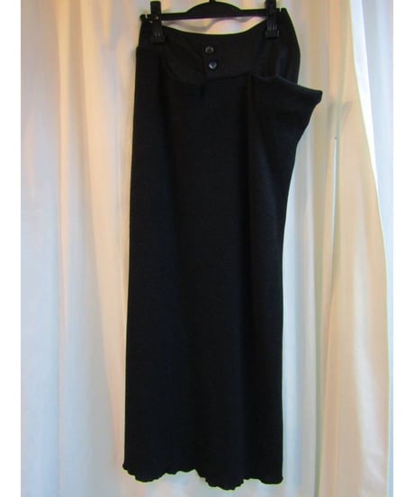 96aw yohji yamamoto femme vintage ニット切替デザインセットアップ FG-J33-102