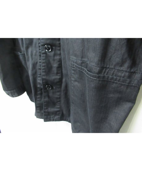 2017AW yohji yamamoto pour homme バックロゴプリント コットンブルゾン（HK-Y99-004）