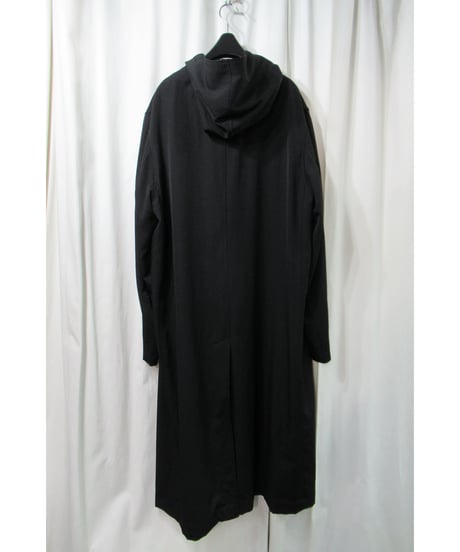 18aw REGULATION MEN yohji yamamoto pour homme フーテッドロングコート（HV-C98-148）