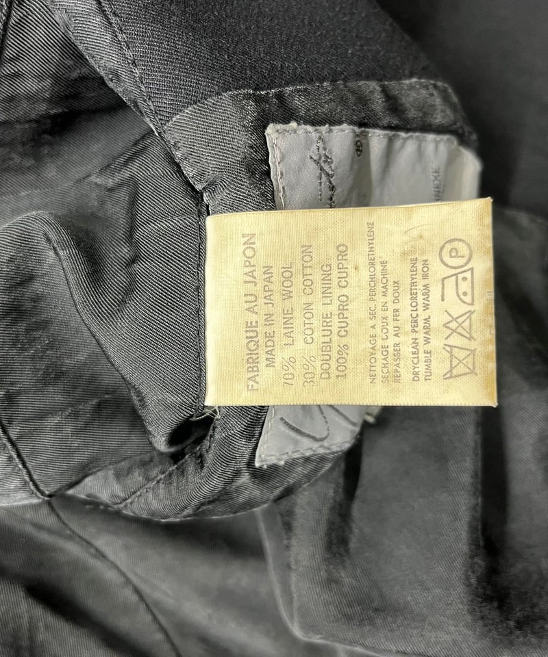yohji yamamoto pour homme 2釦ジャケット(H-J01-002XXX) yohji yamamoto pour homme 2釦ジャケット(H-J01-002XXX)