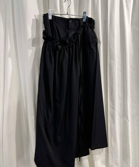 2018AW yohji yamamoto pour homme ラップスカート（HV-S10-100）