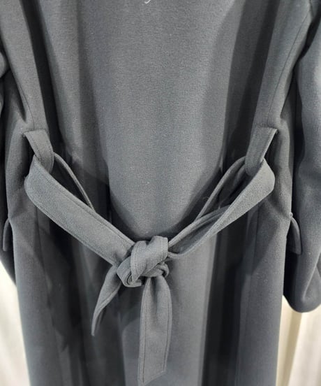 2019aw yohji yamamoto pour homme 黒 デザインコート (HC-C10-90)