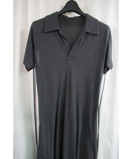 05ss yohji yamamoto +noir 袖デザインロングワンピース NY-T14-039